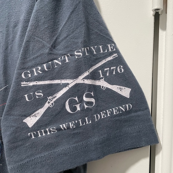 Grunt Style American Bastard Men’s Short Sleeve T-Short Size Medium - Picture 4 of 5